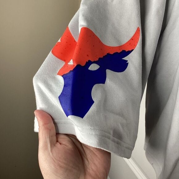 NWT‎ Boys Under Armour Project Rock TerryShorts Large - Picture 3 of 3